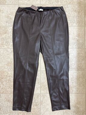J.Jill Wearever Faux Leather Leggings / Pants